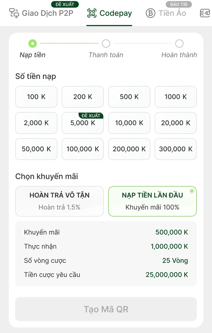 Bước 1:
