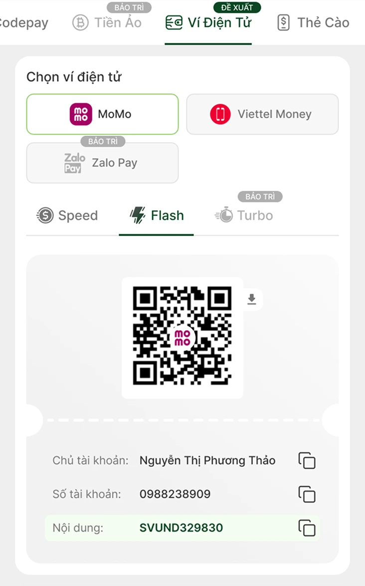 Bước 1: